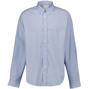 Givenchy, Heren, Overhemden, Blauw, Maat: L Katoen,