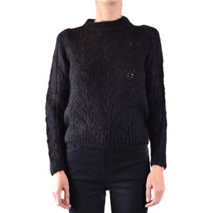 Dondup, Dames, Truien, Zwart, Maat: 2XS Wol,