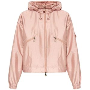 Moncler, Dames, Jassen, Roze, Maat: S