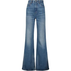 Ami Paris - Bell-Bottom Jeans - Blauw - Dames - Niet-rekbare Denim