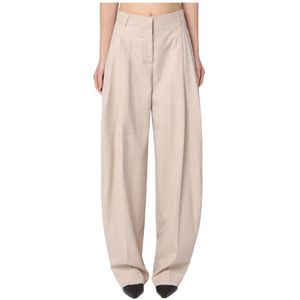 Andamane, Dames, Broeken, Beige, Maat: XS