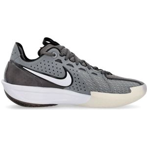 Nike Coole Heren Basketbalschoen Grijs/Zwart , Gray , Heren , Maat: 44 EU