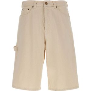 A.p.c., Heren, Korte broeken, Beige, Maat: XL Katoen,