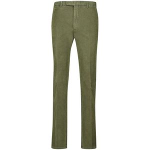 Boglioli, Heren, Broeken, Groen, Maat: S Katoen,