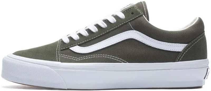 Vans - Old Skool LX - Schoenen - Groen Wit - Suède