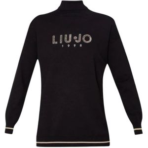 Liu Jo - Coltrui - Zwart - Viscose - Polyester - Lange Mouwen
