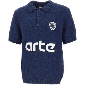 Arte Antwerp, Heren, Truien, Blauw, Maat: S Katoen,