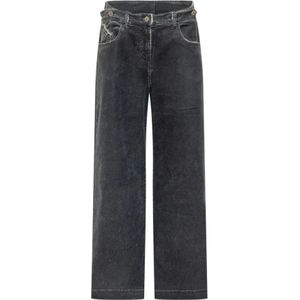 The Attico, Dames, Jeans, Blauw, Maat: W27