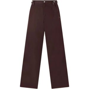 Roberto Cavalli, Heren, Broeken, Bruin, Maat: W32 Katoen,