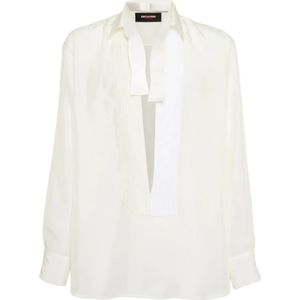 Dsquared2, Heren, Overhemden, Wit, Maat: L