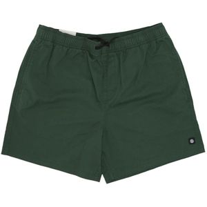 Element, Heren, Korte broeken, Groen, Maat: L Katoen,