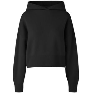 Canada Goose, Dames, Sweatshirts & Hoodies, Zwart, Maat: M Wol,