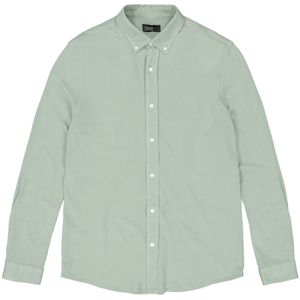 Butcher of Blue - Robbins Clean Pique Shirt - Casual - Blauw - Katoen