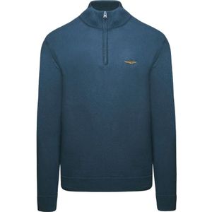 Aeronautica Militare, Heren, Truien, Blauw, Maat: S Katoen,
