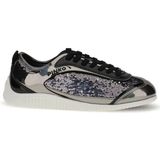 Pinko - Reby 10 - Sneakers - Zilver - Met Pailletten