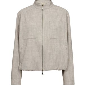 MOS Mosh, Dames, Jassen, Beige, Maat: L Viscose,