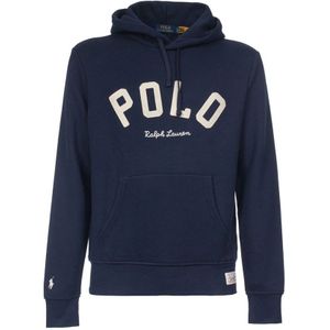 Polo Ralph Lauren, Heren, Sweatshirts & Hoodies, Blauw, Maat: S Katoen,