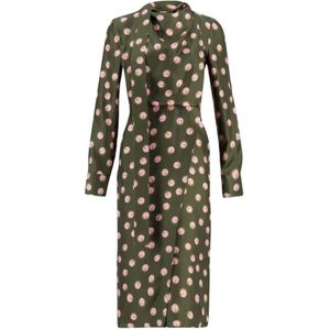 Fendi, Dames, Jurken, Groen, Maat: S Zijde,