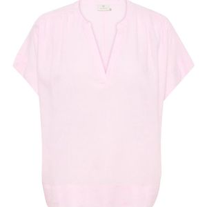 Kaffe - KAmilia Wing SL Blouse - Roze - Dames