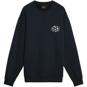 Lyle & Scott, Heren, Sweatshirts & Hoodies, Blauw, Maat: M
