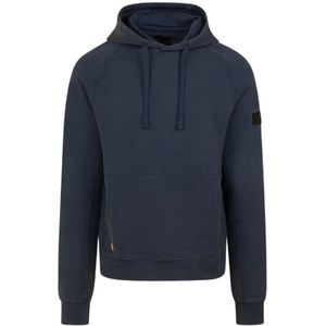 Cruyff, Heren, Sweatshirts & Hoodies, Blauw, Maat: S Denim,