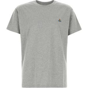 Vivienne Westwood, Heren, Tops, Grijs, Maat: M Katoen,