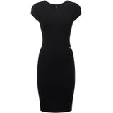 Guess, Dames, Jurken, Zwart, Maat: XS Viscose,