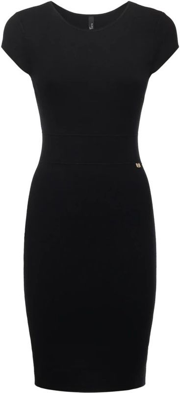 Guess, Dames, Jurken, Zwart, Maat: XS Viscose,