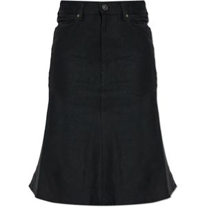 Balenciaga, Dames, Rokken, Zwart, Maat: M Denim,