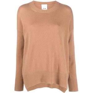 Allude, Dames, Truien, Oranje, Maat: S Kasjmier,