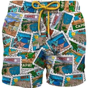 MC2 Saint Barth, Heren, Badkleding, Veelkleurig, Maat: S