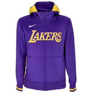 Nike, Heren, Sweatshirts & Hoodies, Paars, Maat: 2XL