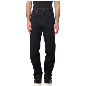 Versace Jeans Couture, Heren, Jeans, Blauw, Maat: W33 Katoen,
