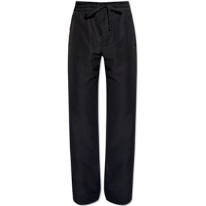Dolce & Gabbana, Heren, Broeken, Zwart, Maat: S