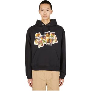 SKY High Farm, Heren, Sweatshirts & Hoodies, Zwart, Maat: L Katoen,