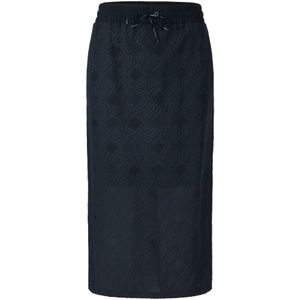 Marc Cain - Kanten Midi Rok - Blauw - Dames