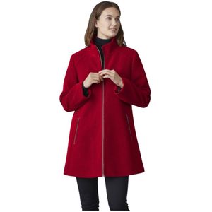 Junge, Dames, Mantels, Rood, Maat: XL Wol,