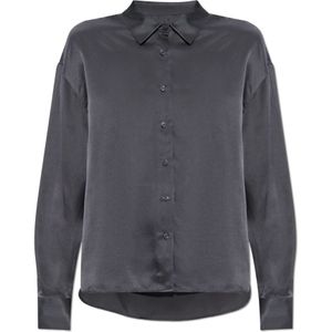 Iro, Dames, Blouses & Shirts, Grijs, Maat: XS Zijde,