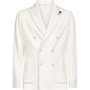 Lardini, Heren, Jassen, Wit, Maat: L