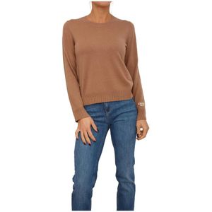 Liu Jo, Dames, Truien, Bruin, Maat: 2XS Wol,