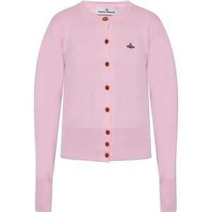 Vivienne Westwood, Dames, Truien, Roze, Maat: S Kasjmier,