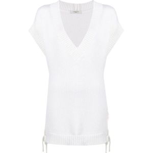 Charlott, Dames, Truien, Wit, Maat: S Wol,