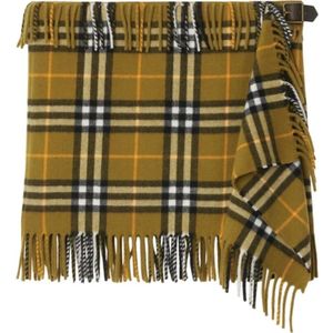 Burberry, Dames, Rokken, Groen, Maat: S Wol,