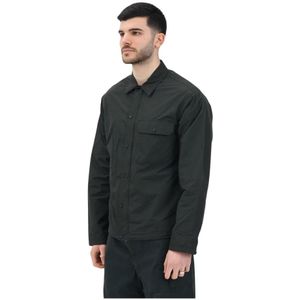 Armani Exchange, Heren, Jassen, Zwart, Maat: M Poliester,