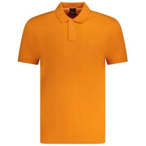 Hugo, Heren, Tops, Oranje, Maat: L