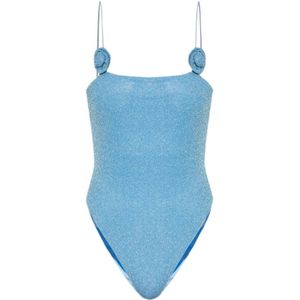 Oseree, Dames, Badkleding, Blauw, Maat: M Polyamide,