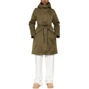 Save The Duck, Dames, Mantels, Groen, Maat: S Leer,
