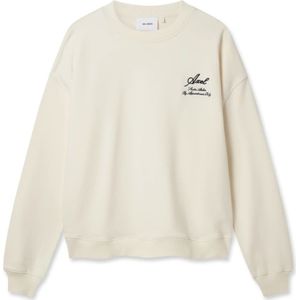 Axel Arigato, Heren, Sweatshirts & Hoodies, Beige, Maat: S Katoen,