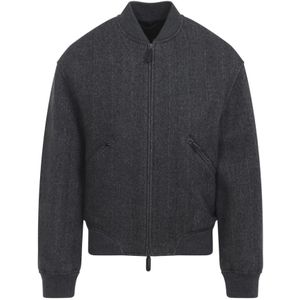 Giorgio Armani, Heren, Jassen, Zwart, Maat: M Kasjmier,