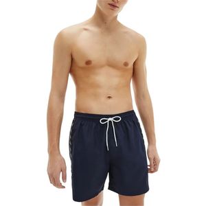 Calvin Klein, Heren, Badkleding, Blauw, Maat: S Poliester,